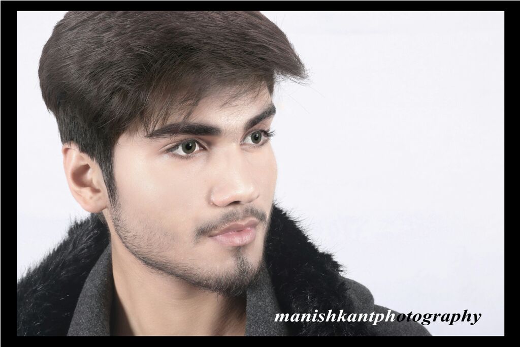 Male portrait studio